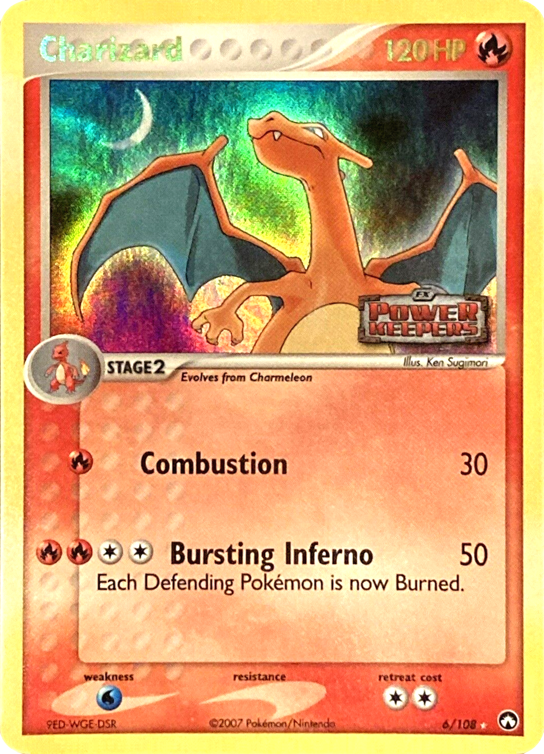 Charizard (6/108) (Stamped) [EX: Power Keepers] | Jomio and Rueliete's Cards and Comics