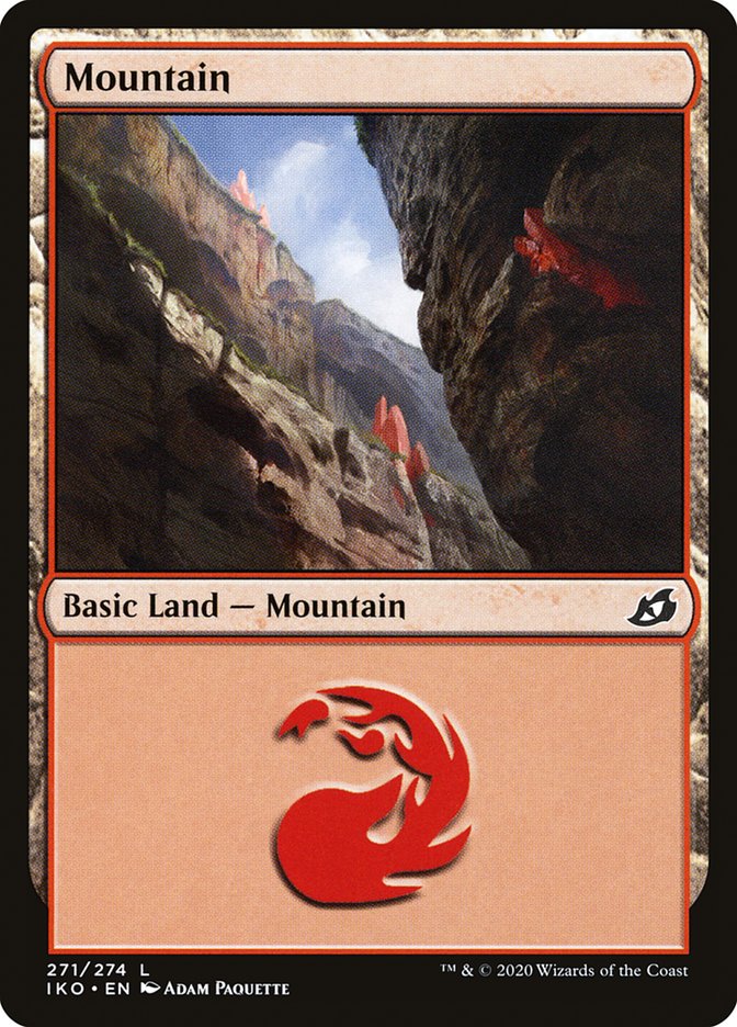 Mountain (271) [Ikoria: Lair of Behemoths] | Jomio and Rueliete's Cards and Comics