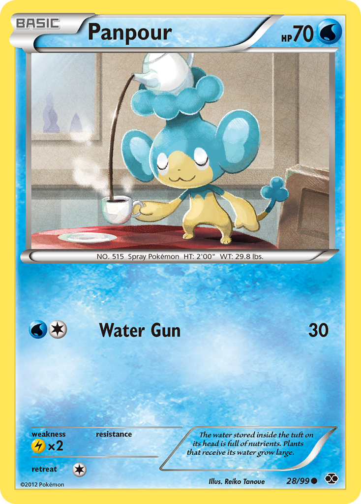 Panpour (28/99) [Black & White: Next Destinies] | Jomio and Rueliete's Cards and Comics