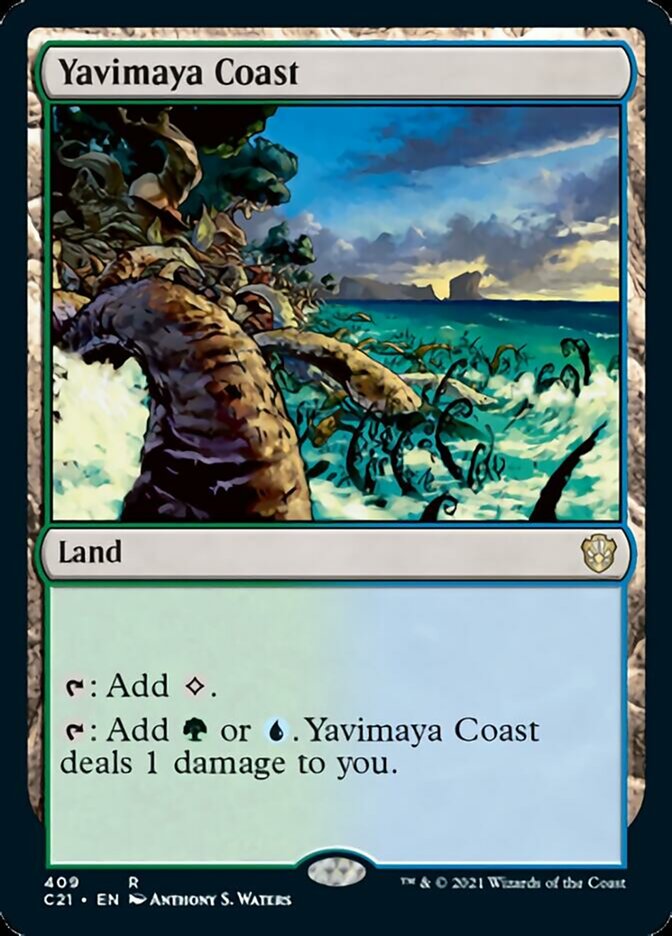 Yavimaya Coast [Commander 2021] | Jomio and Rueliete's Cards and Comics
