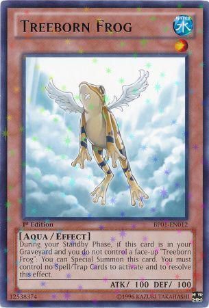 Treeborn Frog [BP01-EN012] Starfoil Rare | Jomio and Rueliete's Cards and Comics