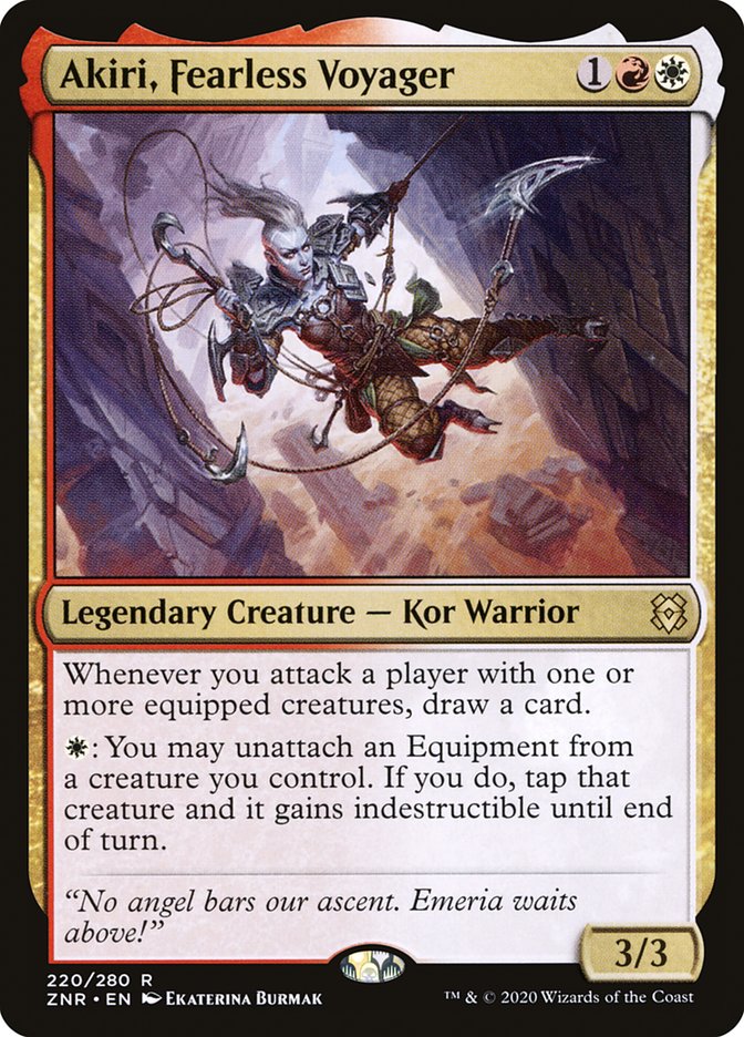 Akiri, Fearless Voyager [Zendikar Rising] | Jomio and Rueliete's Cards and Comics