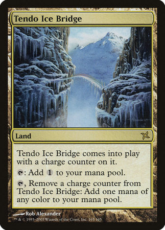 Tendo Ice Bridge [Betrayers of Kamigawa] | Jomio and Rueliete's Cards and Comics