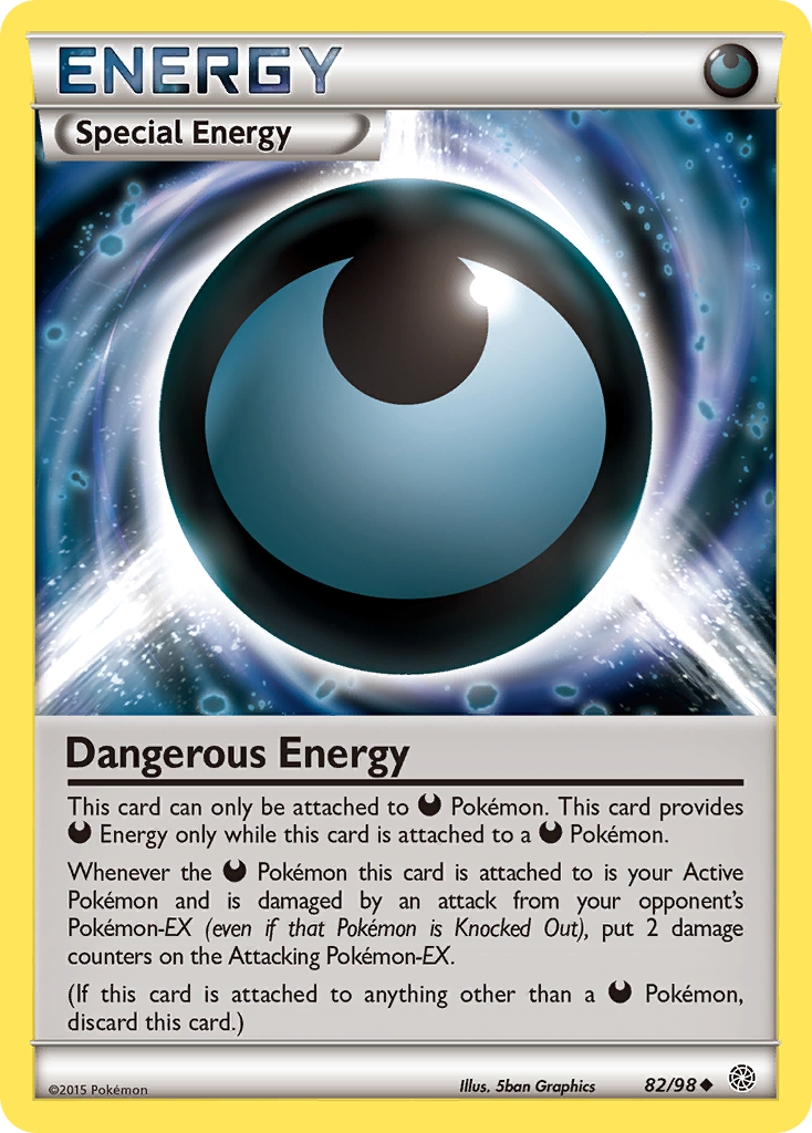 Dangerous Energy (82/98) [XY: Ancient Origins] | Jomio and Rueliete's Cards and Comics