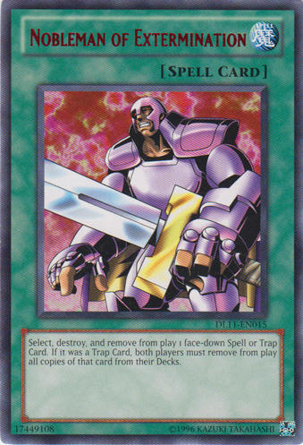 Nobleman of Extermination (Red) [DL11-EN015] Rare | Jomio and Rueliete's Cards and Comics