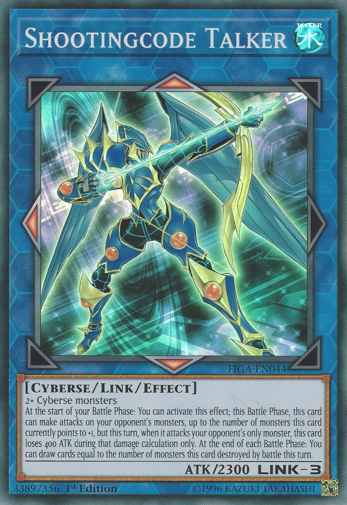Shootingcode Talker [FIGA-EN044] Super Rare | Jomio and Rueliete's Cards and Comics
