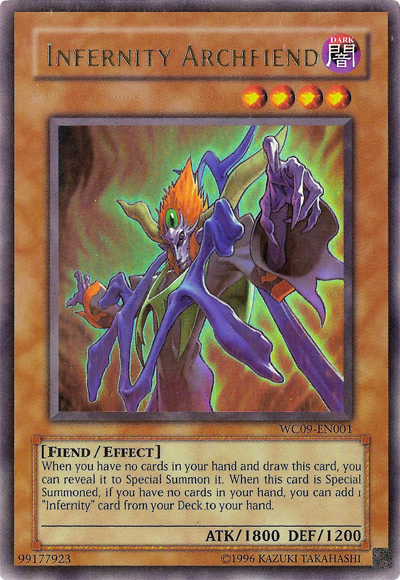 Infernity Archfiend [WC09-EN001] Ultra Rare | Jomio and Rueliete's Cards and Comics