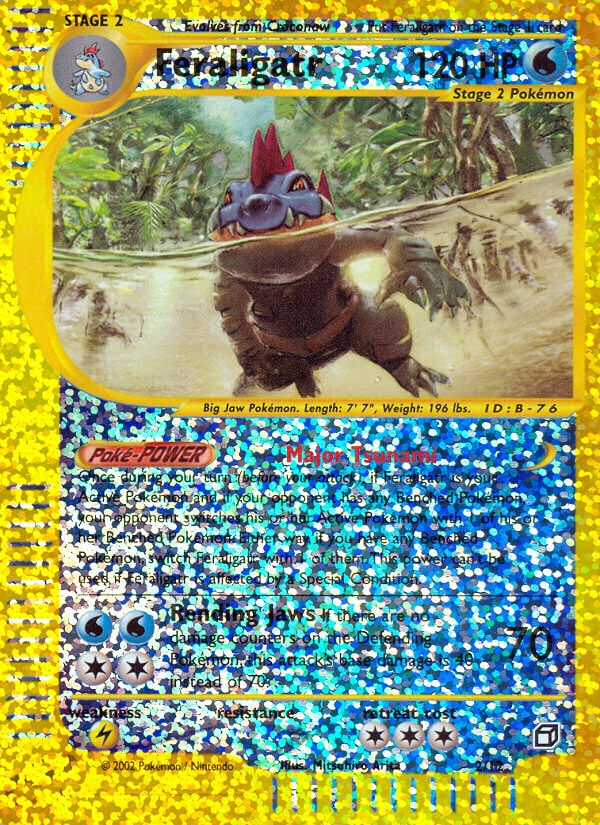 Feraligatr (2/12) [Box Topper] | Jomio and Rueliete's Cards and Comics