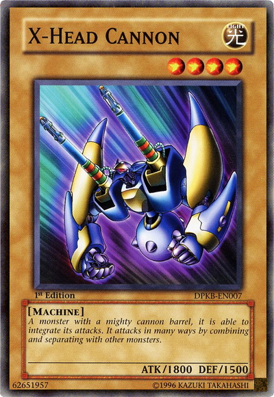 X-Head Cannon [DPKB-EN007] Common | Jomio and Rueliete's Cards and Comics