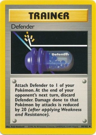 Defender (80/102) [Base Set Unlimited] | Jomio and Rueliete's Cards and Comics