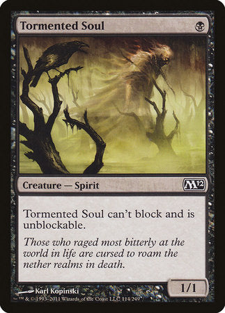 Tormented Soul [Magic 2012] | Jomio and Rueliete's Cards and Comics