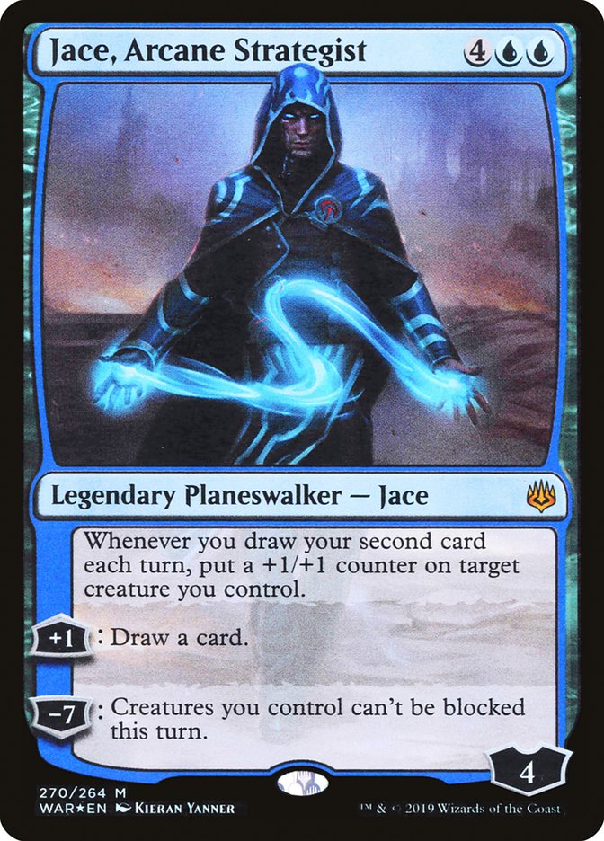 Jace, Arcane Strategist [War of the Spark] | Jomio and Rueliete's Cards and Comics
