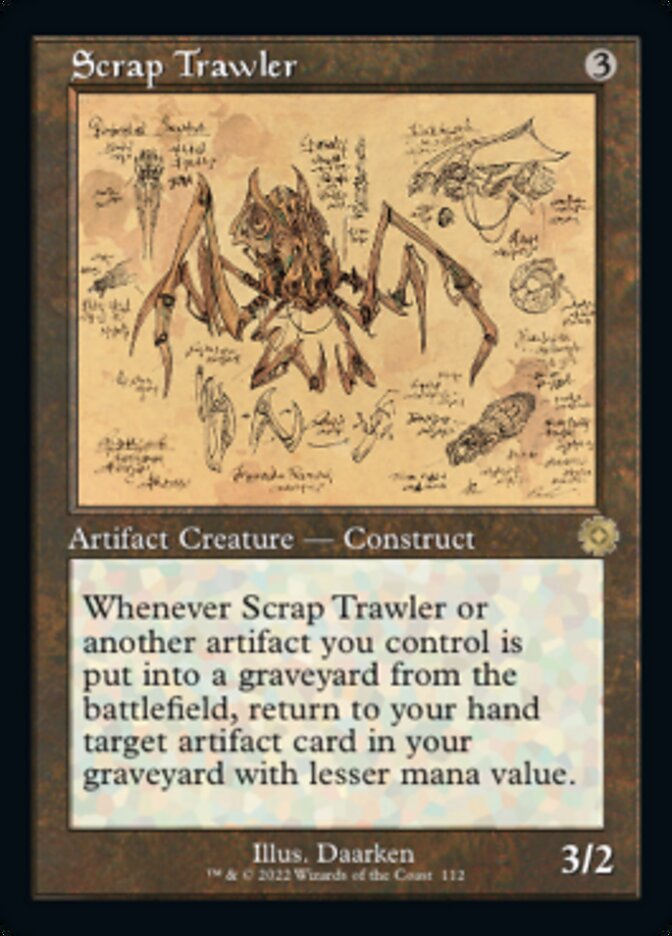 Scrap Trawler (Retro Schematic) [The Brothers' War Retro Artifacts] | Jomio and Rueliete's Cards and Comics