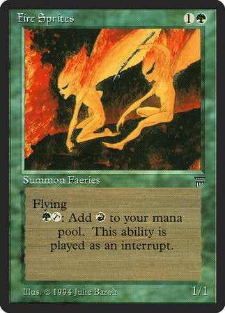 Fire Sprites [Legends] | Jomio and Rueliete's Cards and Comics