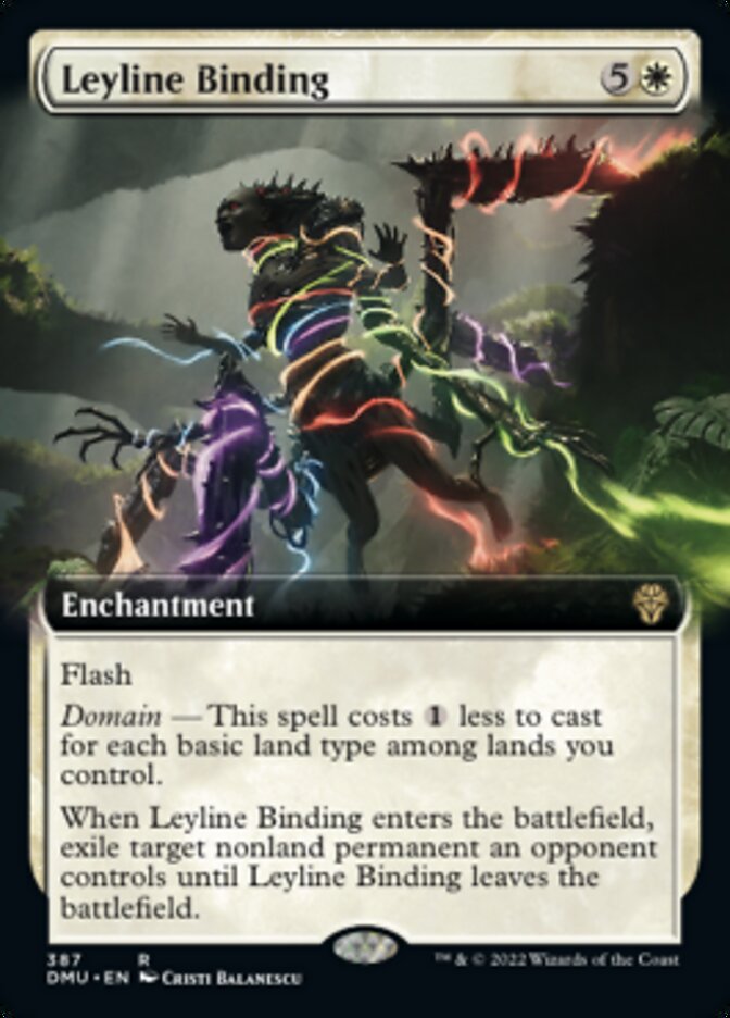 Leyline Binding (Extended Art) [Dominaria United] | Jomio and Rueliete's Cards and Comics