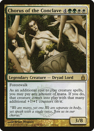 Chorus of the Conclave [Ravnica: City of Guilds] | Jomio and Rueliete's Cards and Comics