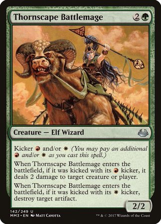 Thornscape Battlemage [Modern Masters 2017] | Jomio and Rueliete's Cards and Comics