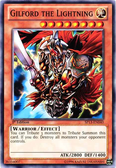 Gilford the Lightning [SP13-EN040] Common | Jomio and Rueliete's Cards and Comics