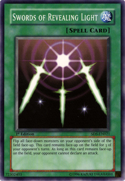 Swords of Revealing Light [SD6-EN021] Common | Jomio and Rueliete's Cards and Comics