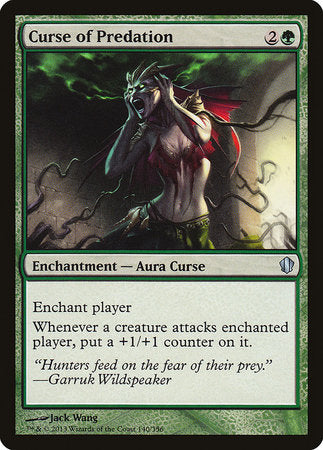 Curse of Predation [Commander 2013] | Jomio and Rueliete's Cards and Comics