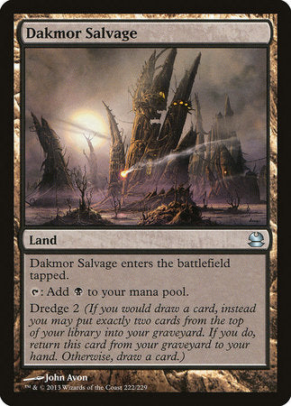 Dakmor Salvage [Modern Masters] | Jomio and Rueliete's Cards and Comics