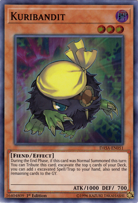 Kuribandit [DASA-EN051] Super Rare | Jomio and Rueliete's Cards and Comics