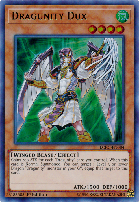 Dragunity Dux [LCKC-EN084] Ultra Rare | Jomio and Rueliete's Cards and Comics