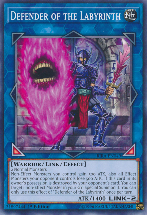 Defender of the Labyrinth [RIRA-EN049] Common | Jomio and Rueliete's Cards and Comics