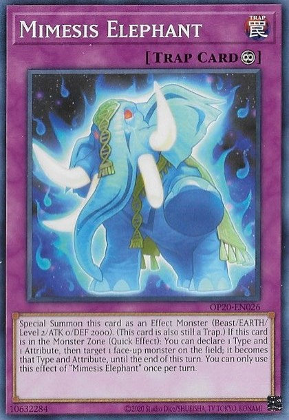 Mimesis Elephant [OP20-EN026] Common | Jomio and Rueliete's Cards and Comics