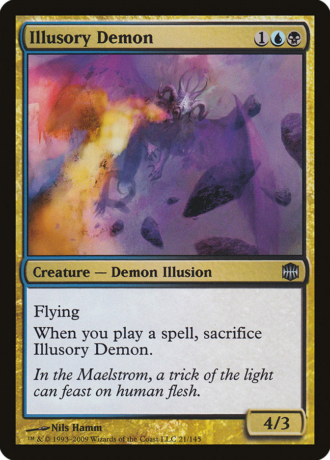 Illusory Demon [Alara Reborn] | Jomio and Rueliete's Cards and Comics