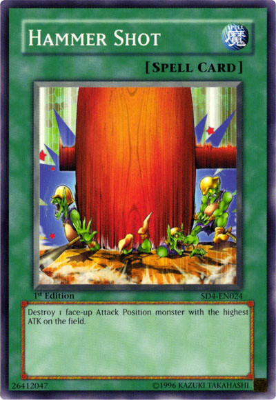Hammer Shot [SD4-EN024] Common | Jomio and Rueliete's Cards and Comics