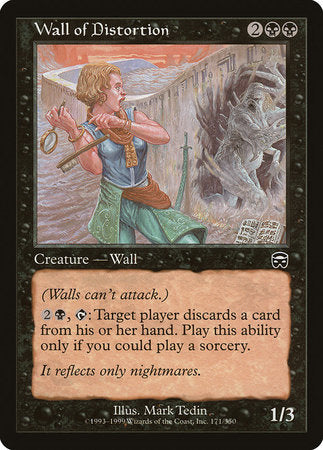Wall of Distortion [Mercadian Masques] | Jomio and Rueliete's Cards and Comics
