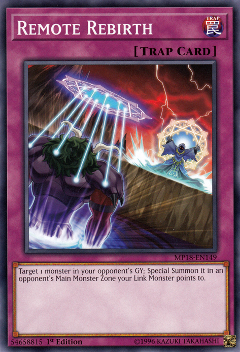 Remote Rebirth [MP18-EN149] Common | Jomio and Rueliete's Cards and Comics