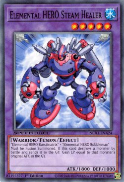 Elemental HERO Steam Healer [SGX1-ENA24] Common | Jomio and Rueliete's Cards and Comics