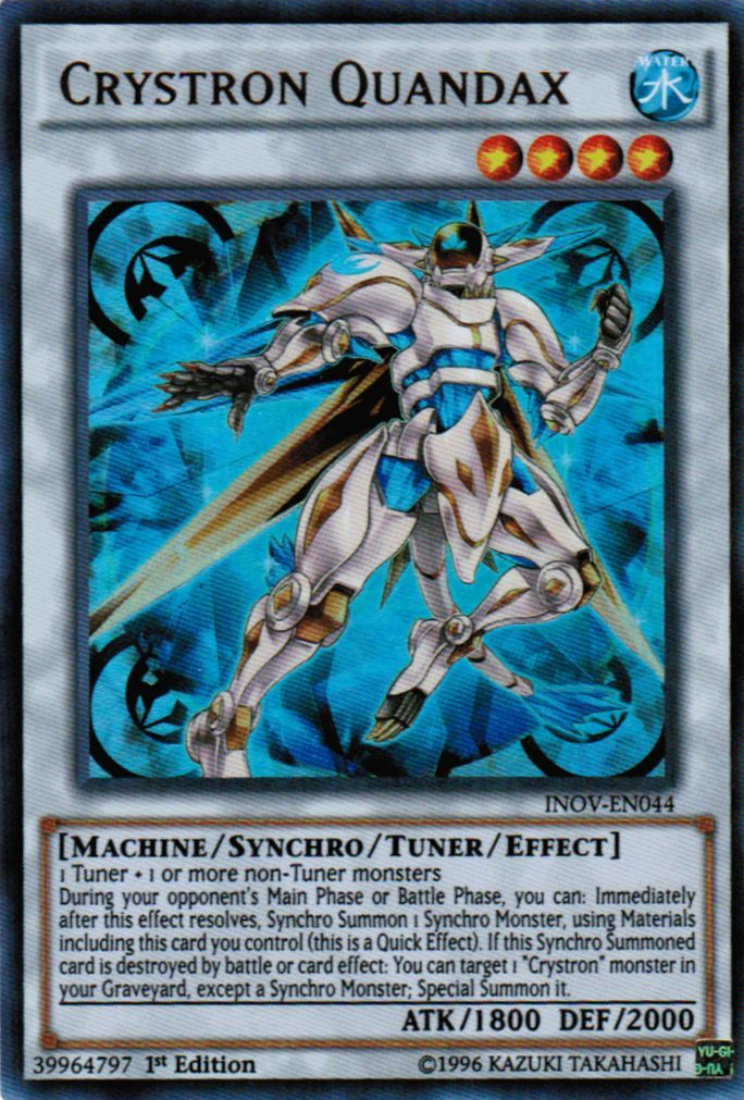 Crystron Quandax [INOV-EN044] Ultra Rare | Jomio and Rueliete's Cards and Comics