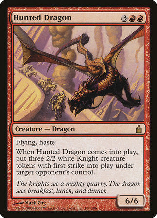 Hunted Dragon [Ravnica: City of Guilds] | Jomio and Rueliete's Cards and Comics