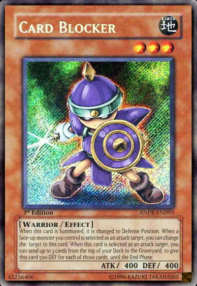 Card Blocker [ANPR-EN093] Secret Rare | Jomio and Rueliete's Cards and Comics