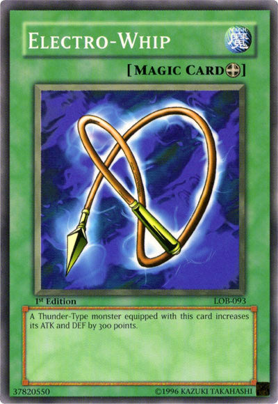 Electro-Whip [LOB-093] Common | Jomio and Rueliete's Cards and Comics