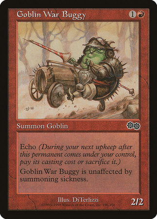 Goblin War Buggy [Urza's Saga] | Jomio and Rueliete's Cards and Comics