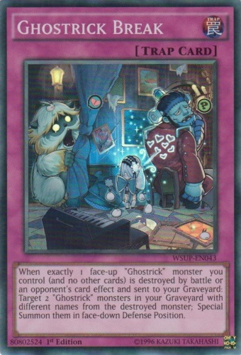 Ghostrick Break [WSUP-EN043] Super Rare | Jomio and Rueliete's Cards and Comics