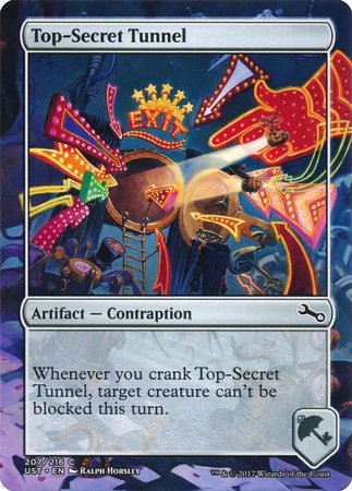 Top-Secret Tunnel [Unstable] | Jomio and Rueliete's Cards and Comics