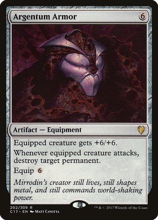 Argentum Armor [Commander 2017] | Jomio and Rueliete's Cards and Comics