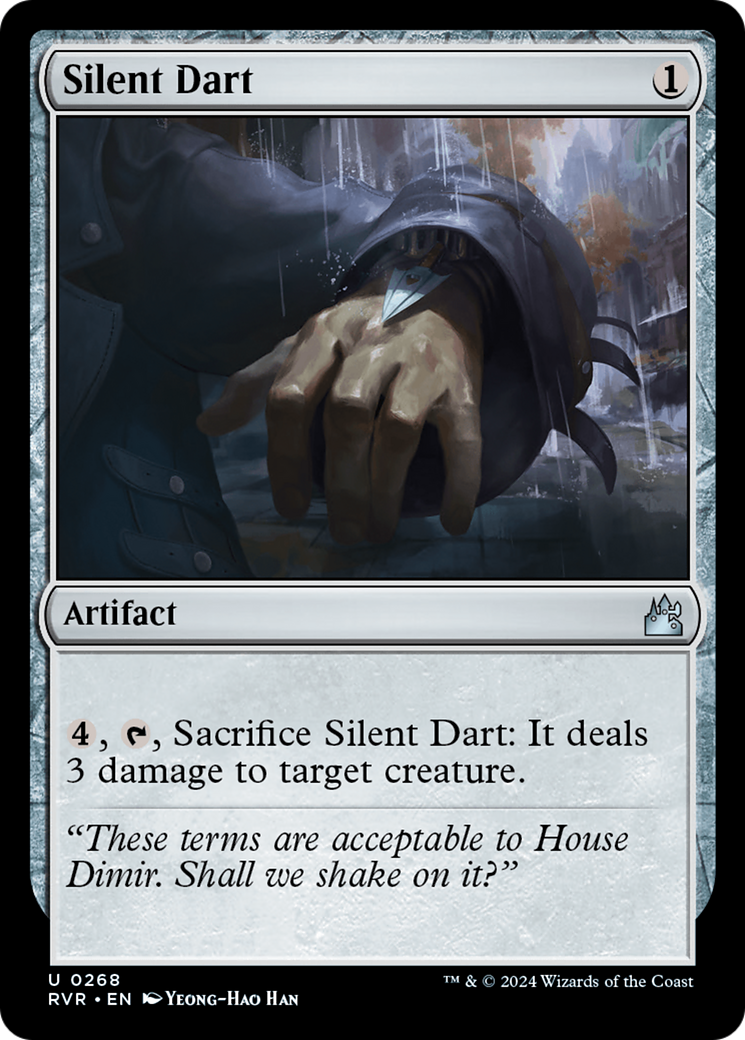 Silent Dart [Ravnica Remastered] | Jomio and Rueliete's Cards and Comics