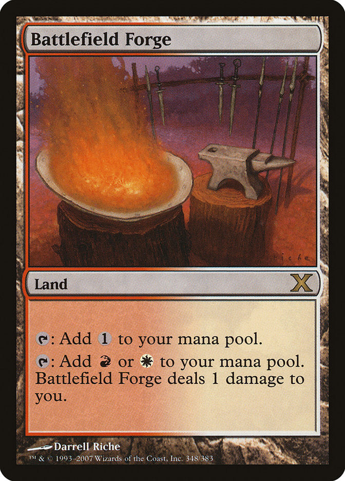 Battlefield Forge [Tenth Edition] | Jomio and Rueliete's Cards and Comics