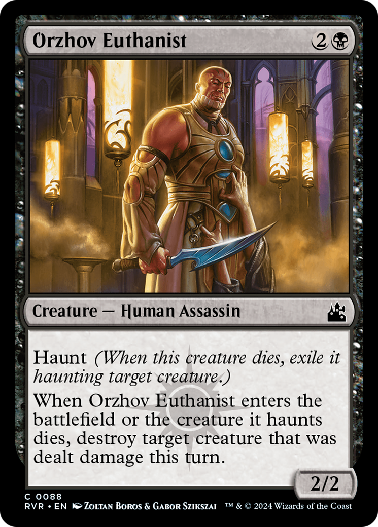 Orzhov Euthanist [Ravnica Remastered] | Jomio and Rueliete's Cards and Comics