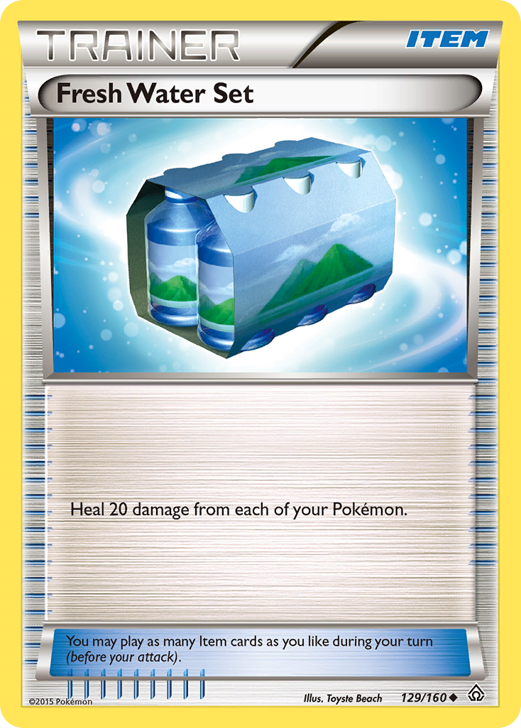 Fresh Water Set (129/160) [XY: Primal Clash] | Jomio and Rueliete's Cards and Comics