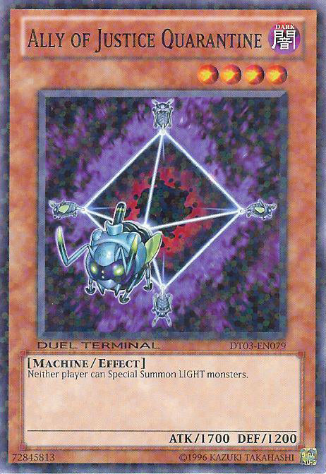Ally of Justice Quarantine [DT03-EN079] Common | Jomio and Rueliete's Cards and Comics