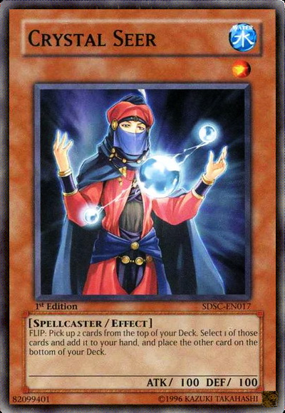 Crystal Seer [SDSC-EN017] Common | Jomio and Rueliete's Cards and Comics