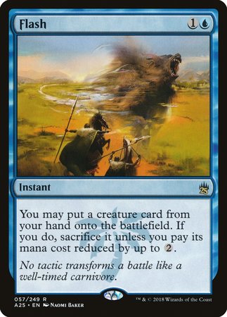 Flash [Masters 25] | Jomio and Rueliete's Cards and Comics