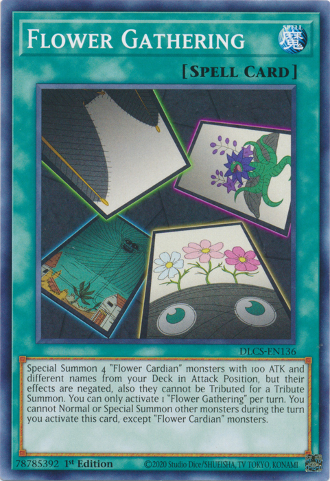 Flower Gathering [DLCS-EN136] Common | Jomio and Rueliete's Cards and Comics